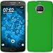 Produktbild PhoneNatic Case für Lenovo Moto G5s Plus Hülle Grün gummiert Hard-Case Case