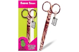 La Repera de Enfermera® Tijeras Mayo con Punta Roma: Tijeras Premium para Vendaje y Emergencias Sanitarias | Ideal para Regalos de Enfermeria y Accesorios de Enfermeria y TCAE (JUNGLE SCOUT)