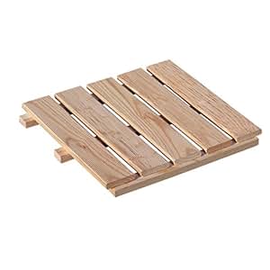 Holzfliese 50x50 cm Terrassenfliese aus Lärchenholz von Gartenpirat