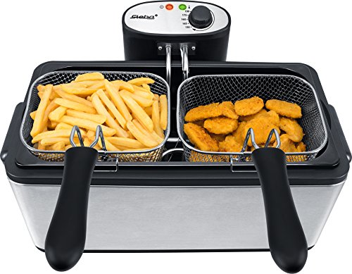 Steba FGN 2.0 XXL-Fritteuse, 6 L Volumen, 3 Körbe, perfekt für ganze Fische - 3