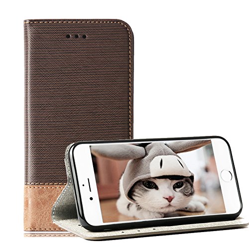 Download Galaxy S7 Edge 5,5'' Smart Cover, TechCode Samsung Galaxy S7 Edge Bookstyle Schutzhülle PU Leder Cover Ledertasche mit Kartenfach Aufstellfunktion Magnetverschluss