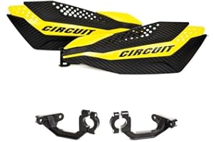 CIRCUIT equipment PM038-2D6 Paramani Motocross, Giallo
