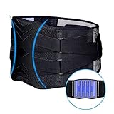 rückenbandage haltung 【Hochelastisches, beidseitiges Druckgürtel-Design, einfach einzustellen】 Sie können sich entsprechend Ihrer Körpergröße, Taillengröße, Kraftanforderungen einstellen, auch ältere Menschen können es problemlos benutzen.