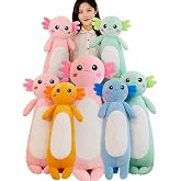 Positive Axolotl Adorable Peluche Coussin 25 Cm - Doudou Réconfortant Pour Enfants