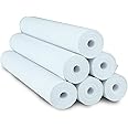 NYEAR 6 Rolls A4 Quick-dry Thermal Paper (210mm/8.27"width/7.6m long,Φ1.18") for portable printer,thicker brighter and the font is clearer to make the printing quality better, (1 roll-27 Sheets)