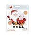 Produktbild Tonic Studios Stanzschablonen Weihnachten, Buildables Mr & Mrs Claus Metall grau 110 x 70 mm/ 94 x 60 mm