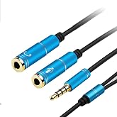 Monte Lua 3.5 Mm Stereo Kulaklık + Hoparl&ouml;r &Ccedil;oklayıcı Kablo