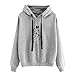 Produktbild 2018 Herbst Damen Pullover Winter Lang Frauen Hoodies Sweatshirtjacke Langarm Mit Kapuze Farbverlauf Tops 2019