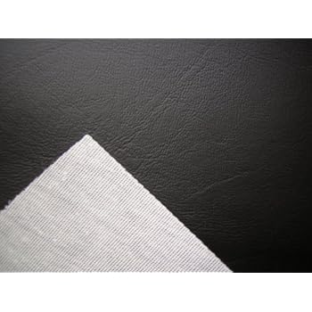 Black Vinyl Faux Leather From The Fabric Barn Leatherette