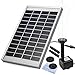 Produktbild 5W Solar Vogel Bad Brunnen, Mini Wasser Pumpe für Garten und Hof, Flow 380L / H, Outdoor Bewässerung Tauchpumpe