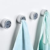 Lavderuar Pratik Tak-&Ccedil;ıkar Havlu Askısı - Kendinden Yapışkanlı Delmesiz Montaj - Banyo ve Mutfak İ&ccedil;in Krom Kaplama Havlu Tutu