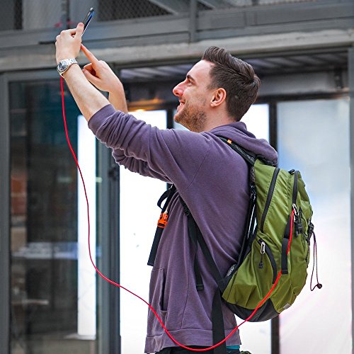 iPhone Lightning Kabel, Lively Life Lightning-auf-USB-A Ladekabel Datenkabel Nylon geflochten Rote für Apple iPhone 7 / 7 Plus / SE / 6S / 6S Plus / 6 / 6 Plus / 5S / 5C / 5 , iPad Air / Air 2, iPad mini / 2 / 3 / 4, iPad 4- [3Pack, 3FT 6FT 10FT] - 9