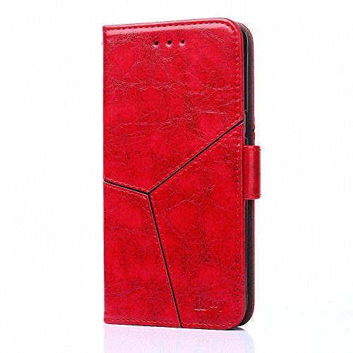 Vintage Book Style Case for LENOVO K6 NOTE,G-Hawk® Folio Flip Corrected Grain Leather Cover