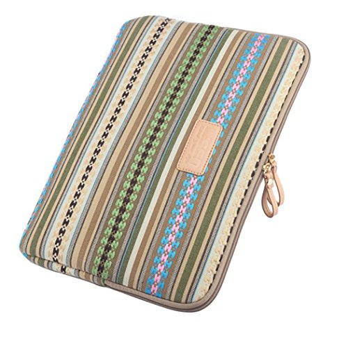Laptophülle, Bohème Stil Canvas-Gewebe Hülle Sleeve Tasche für Laptop / Notebook Computer / Ultrabook / MacBook Air Pro - 3