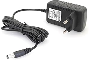 JZK Alimentatore da 6 V, 0,5 A, adattatore da 6 V, 500 mA, caricatore per auto elettriche per bambini, moto elettrica, moto per bambini, auto scivolate, quad, auto sportive e altri dispositivi da 6 V
