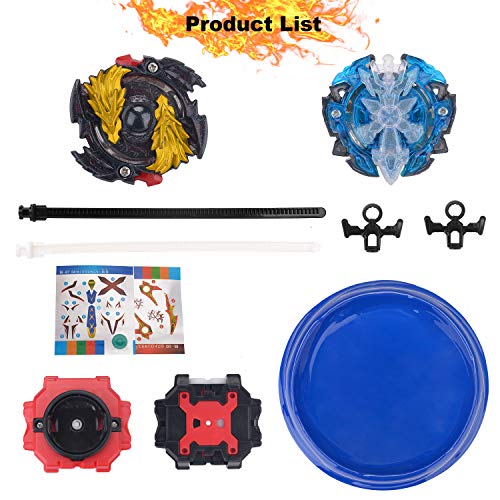 FORMIZON Gyro Burst, 2 Pcs Conjuntos de Metal de Gyro Spinning Fusión