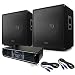 Produktbild Elektronik-Star 1200 Watt DJ PA Set Lewis 1200 Bass Tornado 1x AMP-1500 PA-Verstärker + 2X PA-Subwoofer