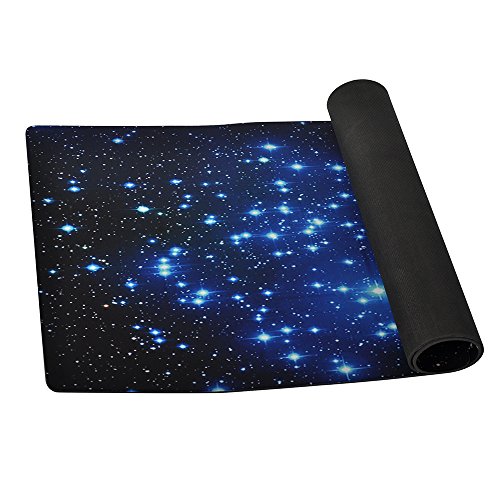 Cennbie Galaxy Extra Groß XXL Gaming Mauspad Anti-Rutsche Gummi-Beschichtung Mause pad für Computer Schreibtisch Briefpapier Zubehör Mause Pads.35×15in - 2