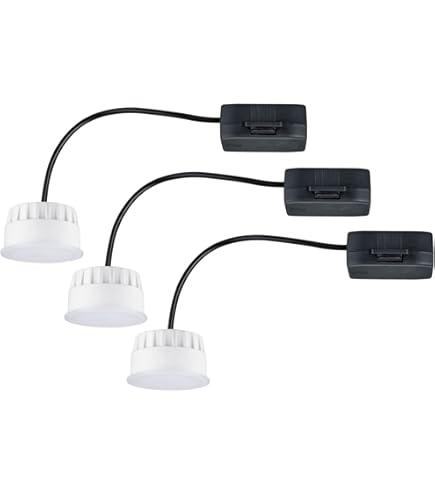 Paulmann Spot encastré LED 3-Step-Dim Turnal rond 60mm 90° Coin 6W