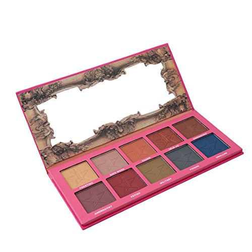 VWH 10 Farben Lidschatten Palette Make-up Eyeshadow Kosmetik Profi Augenpalette