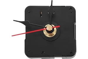 Angoily Movimiento Reloj de Cuarzo Silencioso Mecanismos de Movimiento de Relojes con Puntero para DIY Reloj Reparación Reemplazo de Piezas