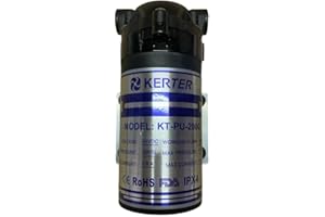 AQUA LOTUS Pompe booster osmose inverse filtre à eau installation 75-200-400-600 GPD (200 gpd)