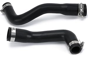 SGHFUVE Admisión Aire para Jeep para Wrangler (YJ) 2.5L 4.0L 4.2L 1887-1995 52040079 52040081 Manguera Llenado Combustible Y Manguera Ventilación Combustible 4 Abrazaderas Entrada Aire Coche