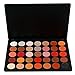 Lover Bar 35 Warm Colour Eyeshadow Palette - Beauty Cosmetics Tools - Makeup Waterproof Nature Glow Matte Eye Shadows Kit - Professional Shimmer Eye Shadow Pallets with Eyes Make Up Brushes Set (35F)