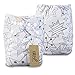 iZiv(TM) Newborn Organic Infant Waterproof/Adjustable/Reusable/Washable Pocket Cloth Diaper Fit Babies 0-3 Years(Star)