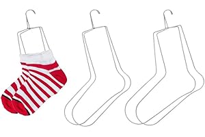 ‎UNICRAFTALE UNICRAFTALE 6 Stück 3 Größen Sockenspanner Edelstahl Socken Trockenbügel Strick Sockenformer Metall Zum Schnellen Trocknen Und Präsentieren von Handgestrickten Und Gehäkelten Socken