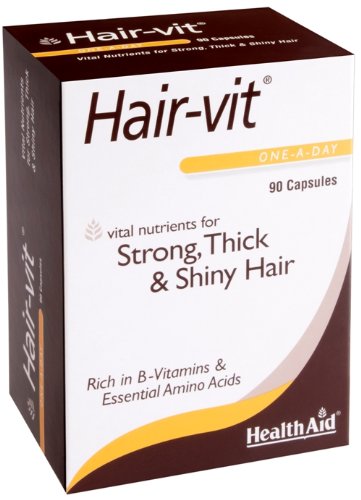 HealthAid Hair B Vitamins and Essential Amino Acids 90 Capsules