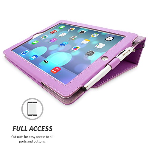 iPad 4 und 3 Hülle (Lila), Snugg – Smart Case mit lebenslanger Garantie + Sleep / Wake Funktion - 5