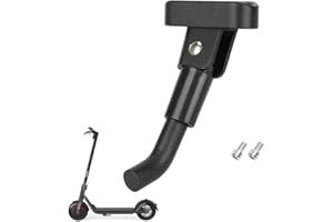 Yungeln Béquille pour Trottinette électrique, pièces de Rechange pour Trottinette électrique Ninebot F20 F25 F30 F40, Noir