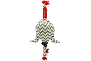 Eeneme 1 porta sacchetti di plastica, simpatico sacchetto portaoggetti da appendere per la spazzatura, lavabile e pieghevole a forma di pulcino per la casa, la cucina, l'automobile organizer