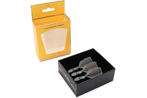 CUESOUL ROST T19 Dart Shaft Integrato e Flight Big Standard Shape, Set di 3