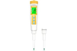YINMIK pH-mätare med extra utbytbar pH-sond | Digital pH-testare för surdeg och bröd, livsmedel pH-testare för kött, konserve