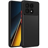 PSR aksesuar Kılıf Zore Hux Kapak-Siyah Xiaomi Poco X6 Pro ile uyumlu