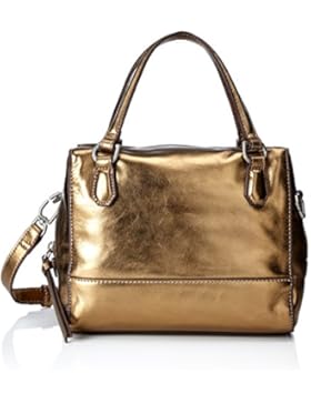 Liebeskind Berlin Damen Detroitw7 Memila Henkeltasche, Gold (Warm Beige), 33x9x31 cm