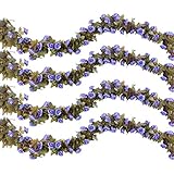 Material: Seidenblumen und -blätter, Kunststoffreben, naturnah, hohe Qualität.