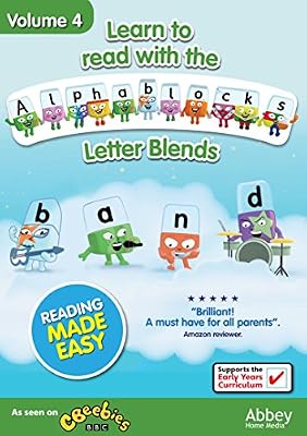 Learn To Read With the Alphablocks - Letter Blends Volume 4 [DVD] [Import anglais]