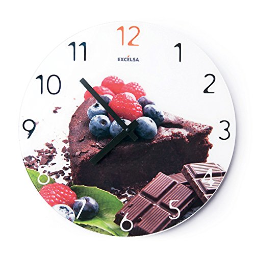 Preisvergleich Produktbild Uhr Schokolade 30.5 Cm mehrfarbig