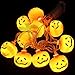 Produktbild Helloween Kürbis Lichterkette LED Licht Dekoration Herbst Deko Party Beleuchtung Schmuck