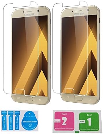 2x Rytek Protection Glass Samsung Galaxy A3 2017 Armored Glass Protection Foil Armored Foil - Clear, 9H hard glass