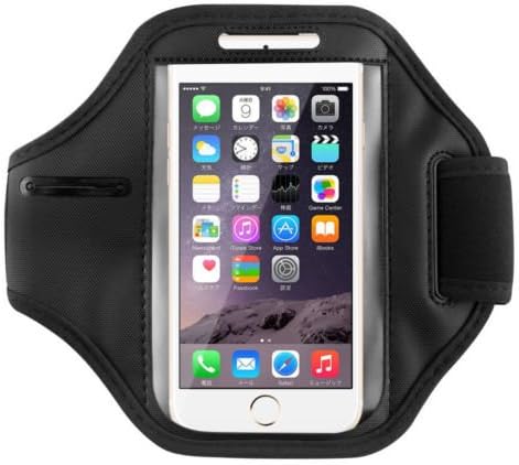 eZoneUK Mobile Phone Armband, Sports Running Sweat-proof Armband Case for iPhone X, 8 /8Plus, 7/7 Plus, Samsung Galaxy S8 Plus, Adjustable Reflective Velcro with Key Holder Headphone Jack, Gym, Running, Biking, Hiking, Horseback Riding, Jogging, Downhill &amp; Nordic Skiing etc.
