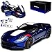Produktbild AUTOart Chevrolet Corvette C7 Grand Sport Coupe Blau mit Weiss Modell Ab 2013 Version 2017 71275 1/18 Modell Auto mit individiuellem Wunschkennzeichen