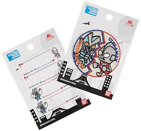 Pioneer Ultraman series emblem & amp; name label set Ultraman VS Alien Baltan