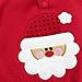 YIZYIF Babies Christmas Romper Warm Fleece Outfit Infants Fancy Jumpsuit Costume Unisex 3-18 Months Red Christmas Santa Claus 9-12 Months