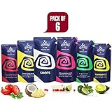 Assorted Vodka Cocktail Mixer, Combo Pack of 6