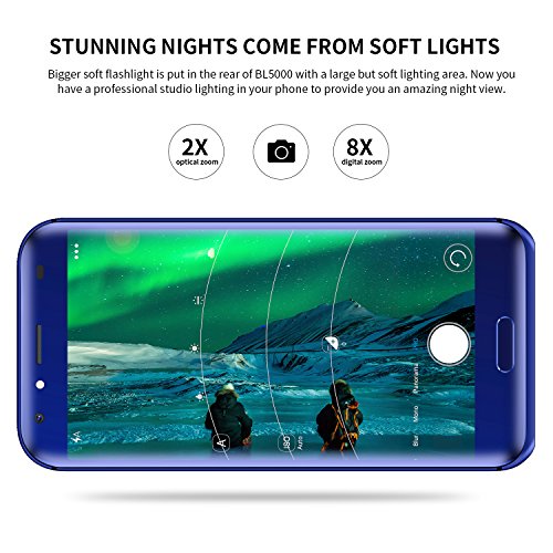Smartphone Android, DOOGEE BL5000 Dual SIM Telefonia Mobile - 4G 5050 mAh Cellulari in Offerta - 5.5 Pollici HD Sharp Schermo Telefoni con 4GB RAM + 64GB ROM - Doppio 13.0MP Fotocamera Posteriori + 8.0MP Fotocamera Anteriore e Sensore di Impronte Digitali - Blu reviews Smartphone Android, DOOGEE BL5000 Dual SIM Telefonia Mobile - 4G 5050 mAh Cellulari in Offerta - 5.5 Pollici HD Sharp Schermo Telefoni con 4GB RAM + 64GB ROM - Doppio 13.0MP Fotocamera Posteriori + 8.0MP Fotocamera Anteriore e Sensore di Impronte Digitali - Blu
