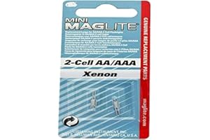 Mag-Lite Lot de 2 Ampoules Xenon pour Mini AA / AAAl